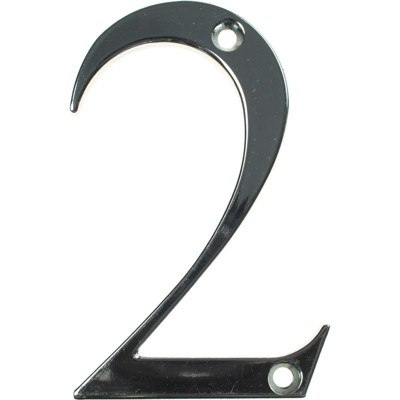 Fab & Fix Hardex Door Numeral Polished Chrome 2