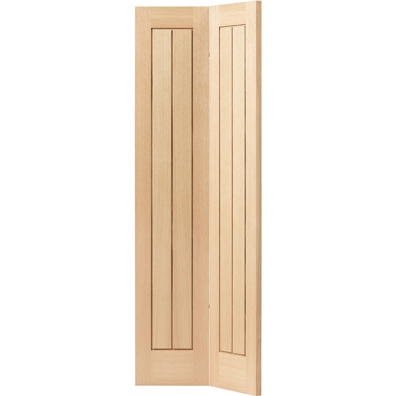 Thames Original Oak Bi-fold Door Unfinished 35 x 1981 x 762mm
