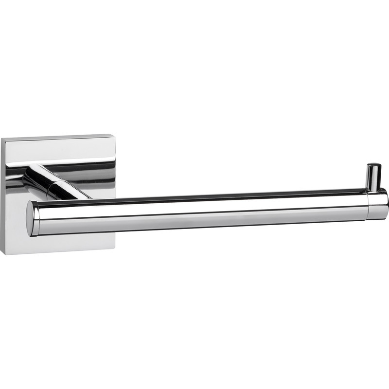 Croydex Chester Flexi-Fix Toilet Roll Holder Polished Chrome