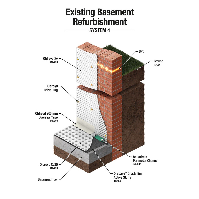 Brick Plug with Seal Yellow
