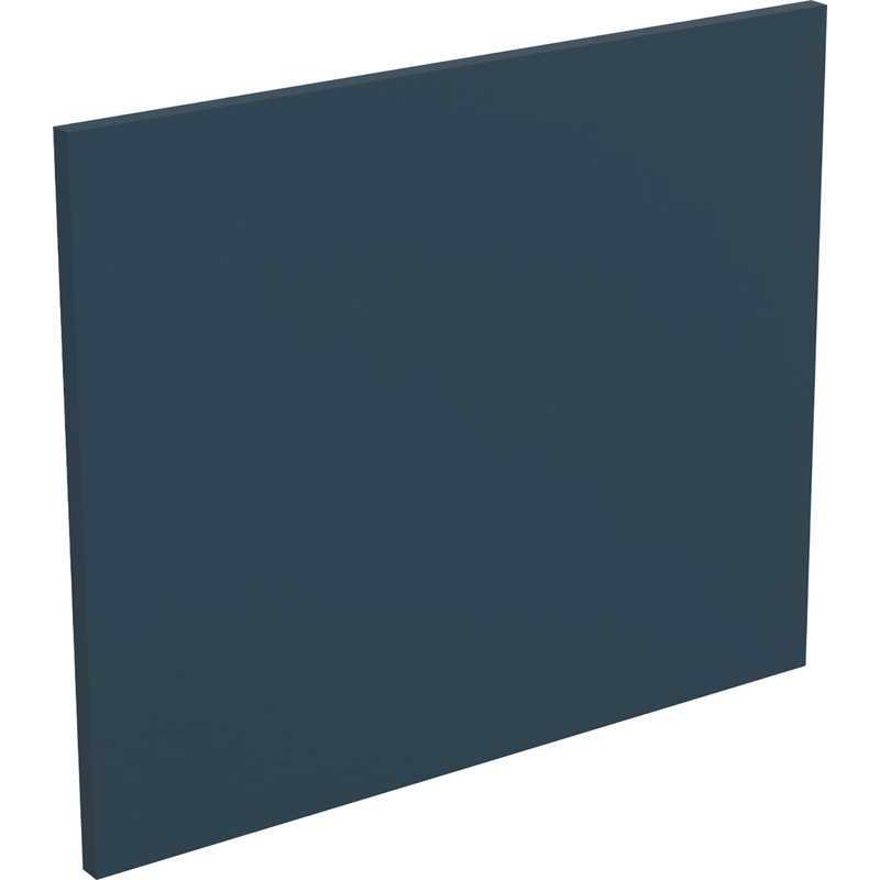 Kitchen Kit Flatpack Slab Appliance Door Ultra Matt Indigo Blue 490x596mm