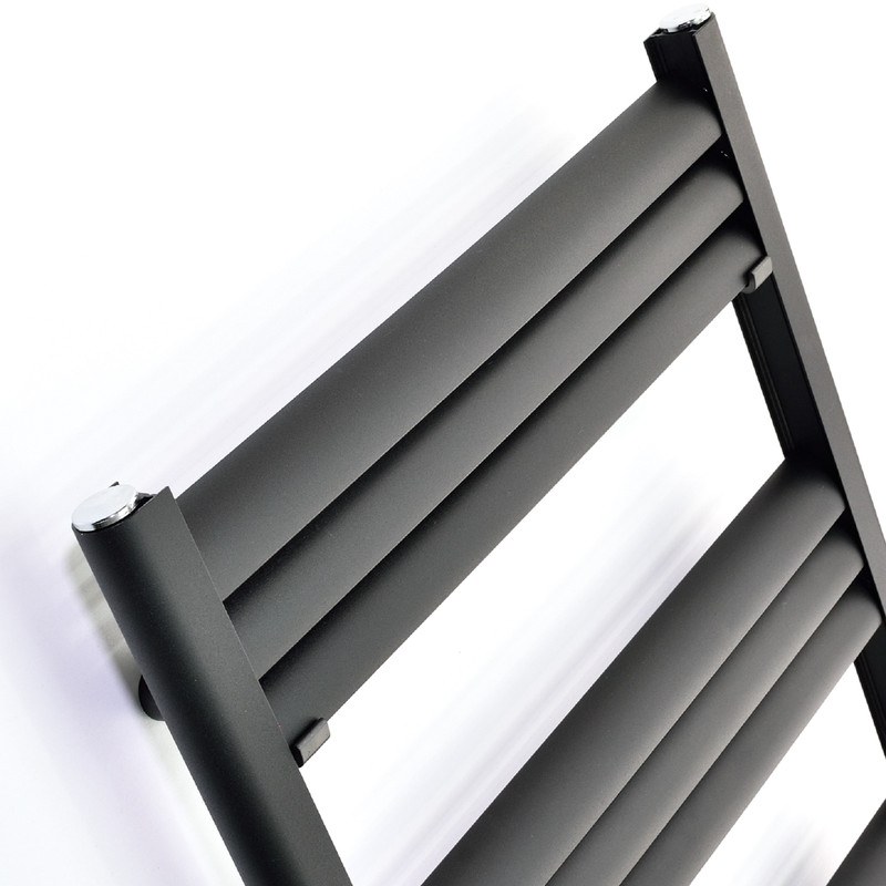 Towelrads Eton Anthracite Aluminium Towel Radiator 1000 x 300mm 931Btu