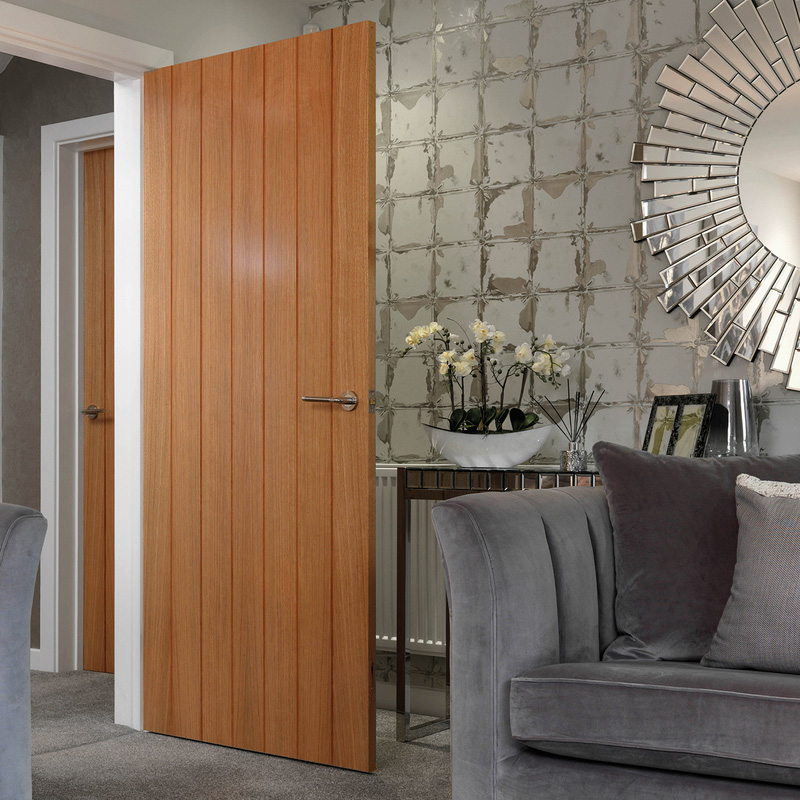 Cherwell Oak Internal Door Pre-Finished 35 X 1981 X 610mm