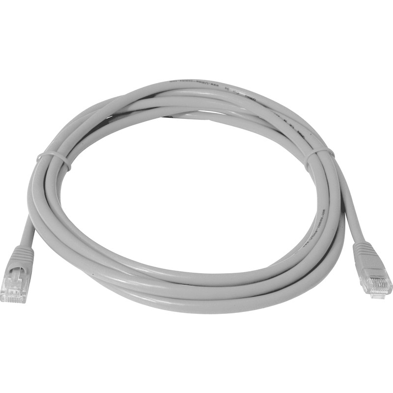 CAT5E UTP Patch Lead 0.5m Grey