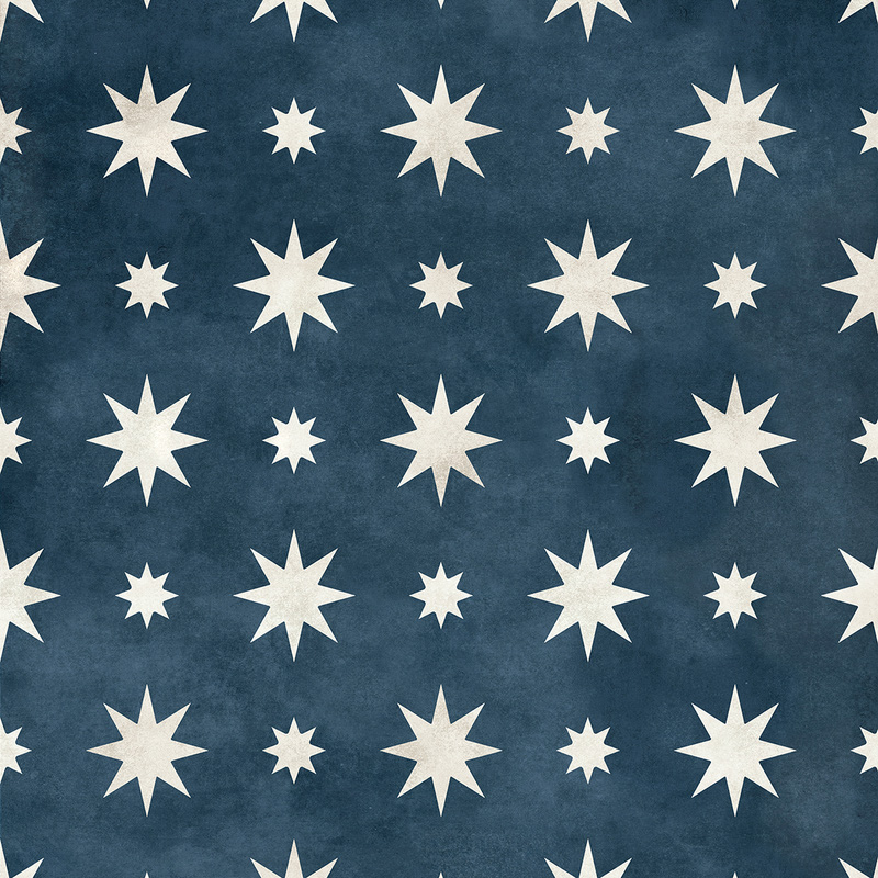 House Beautiful Jasper Indigo Self-Adhesive Glass Splashback 600 x 750mm