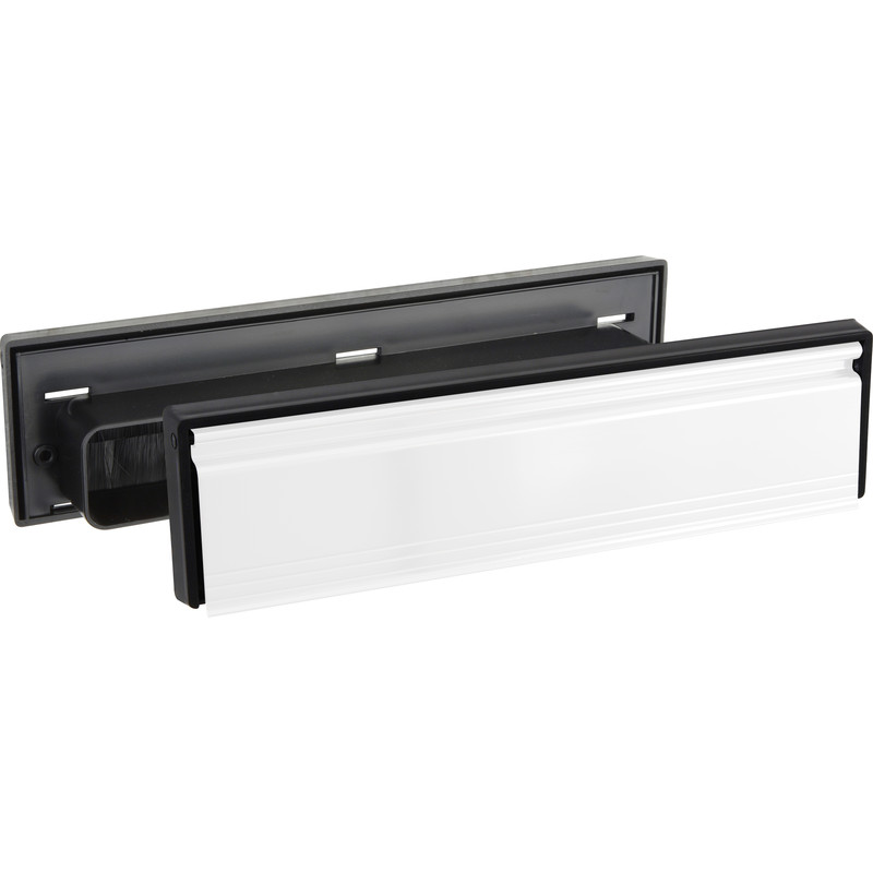 Stormguard Sleeved Letter Plate White