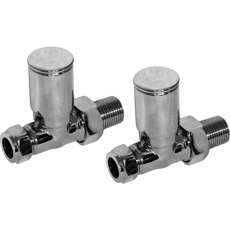 Modern Towel Radiator Valve Straight