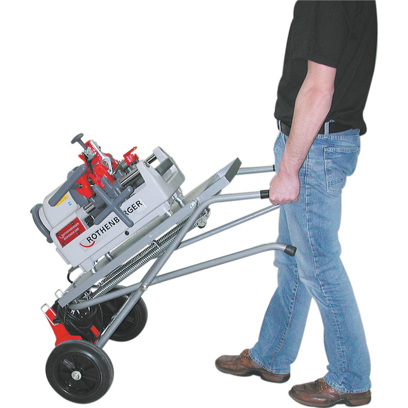 Rothenberger Ropower 50R Pipe Threader & Trolley 1/2-2'' BSPT / 110V