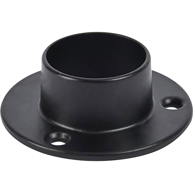 Rothley Black Powder Coated Tube End Socket