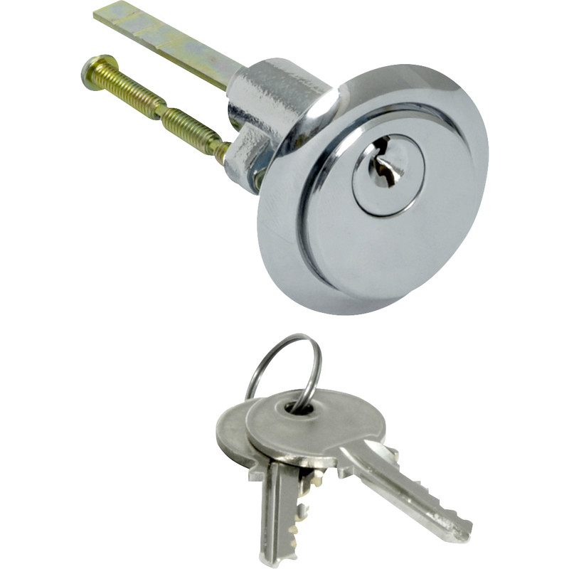 Nightlatch Cylinder Chrome