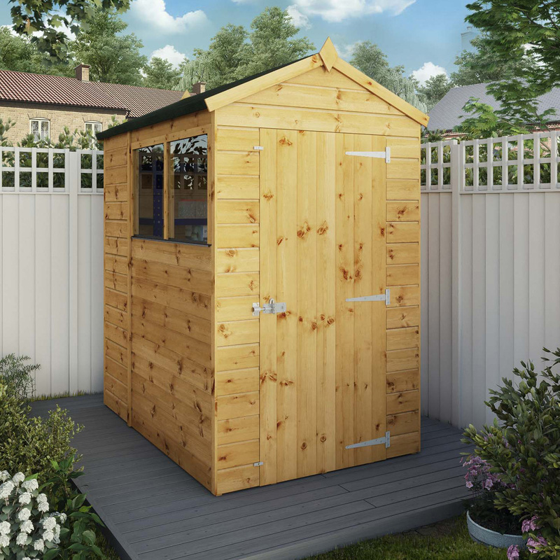 Mercia Shiplap Apex Shed 6' x 4'