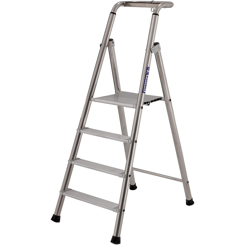 TB Davies Pro Probat Platform Step Ladder 4 Tread SWH 2.6m