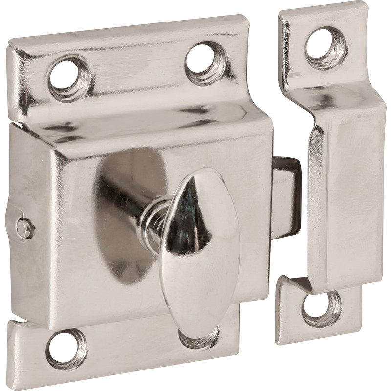 Cupboard Catch Nickel Plated
