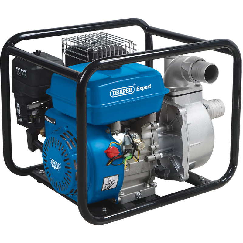 Draper Expert Petrol Water Pump (4.8HP) 500L/Min