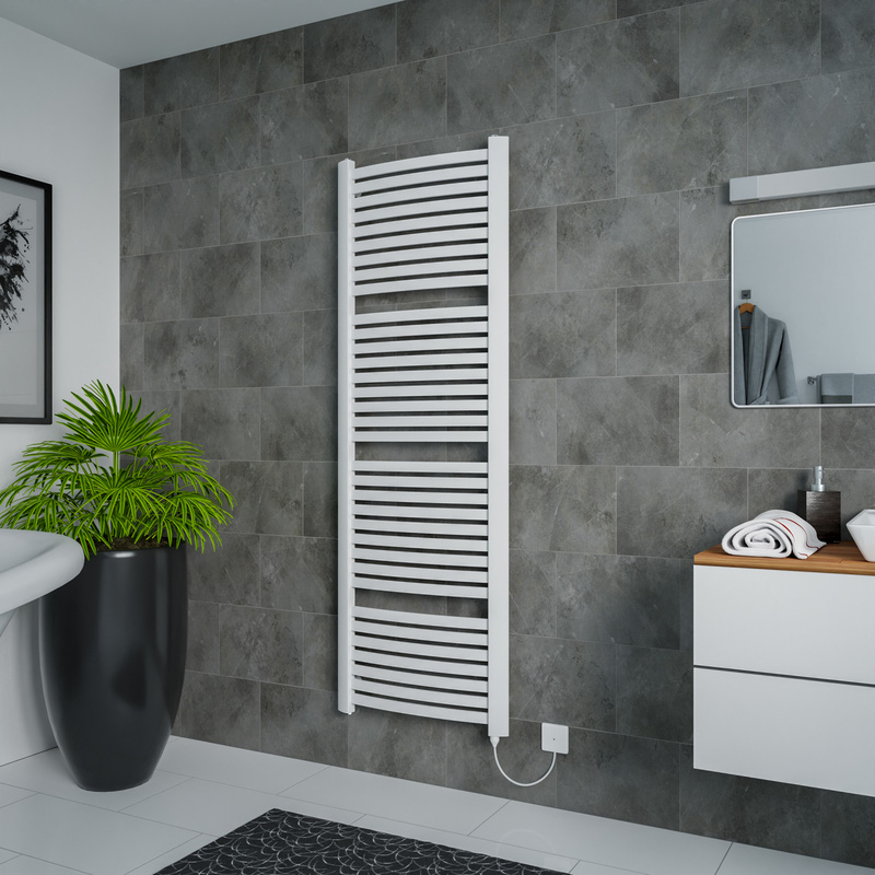 Ximax Windsor Electric Designer Radiator 1710 x 580mm 3072Btu White