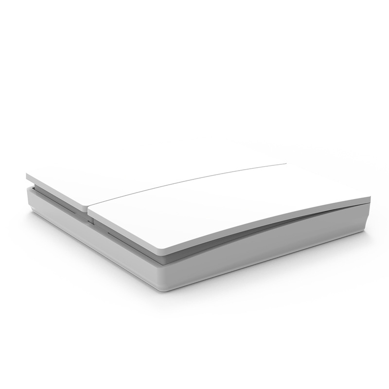 Kinetic Switch 2 Gang Matt White