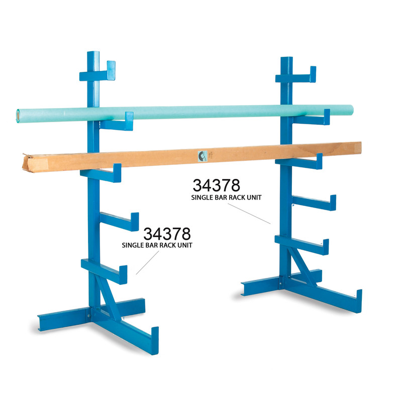 Barton 6 Tier Single Heavy Duty Horizontal Bar Rack 1840 x 840 x 890mm