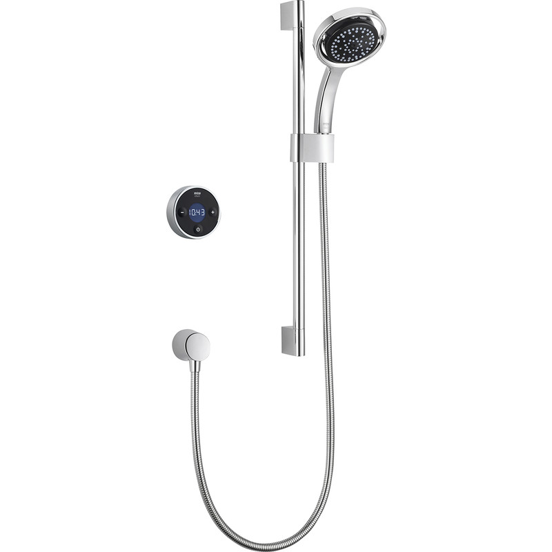 Mira Platinum Thermostatic Digital Mixer Shower Pumped Rear Fed