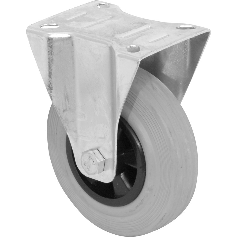 Fixed Wheel Castor 125mm 100kg