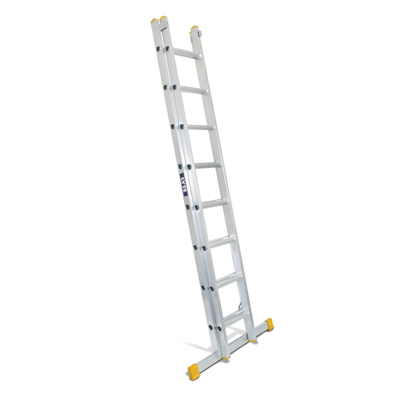 Lyte Trade Extension Ladder 2 section, Closed length 2.42m