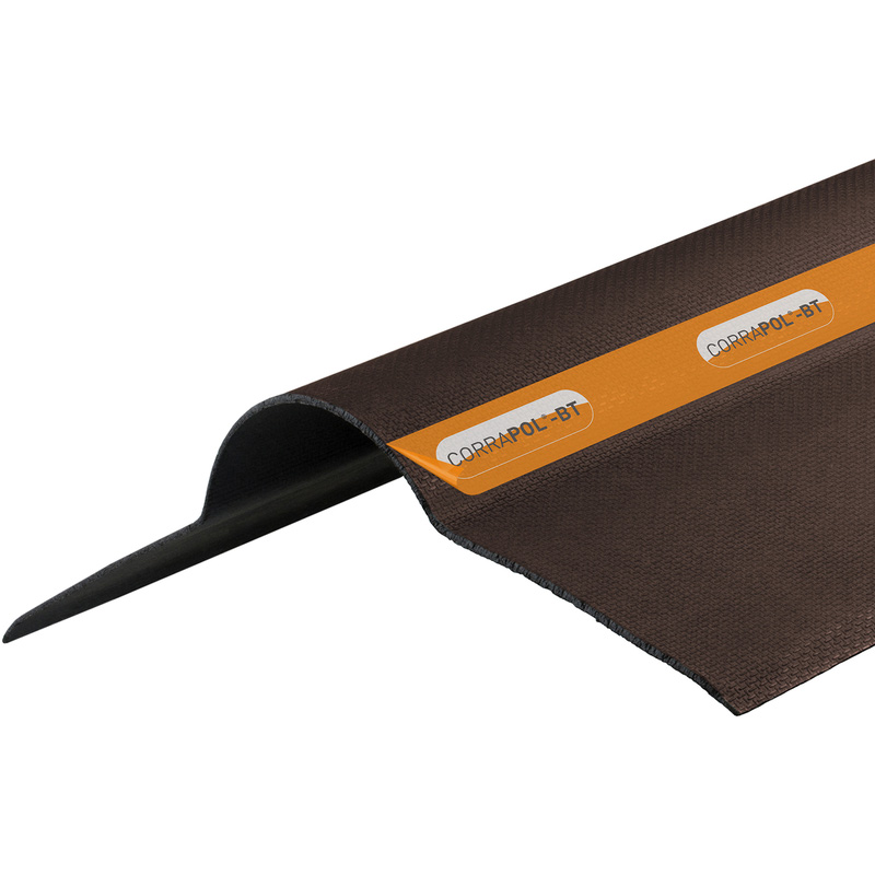 Corrapol-BT Corrugated Bitumen Ridge Brown 930mm