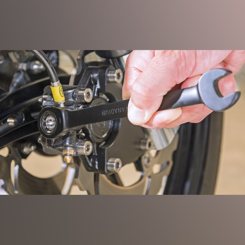 Draper Black Ratchet Spanner Set