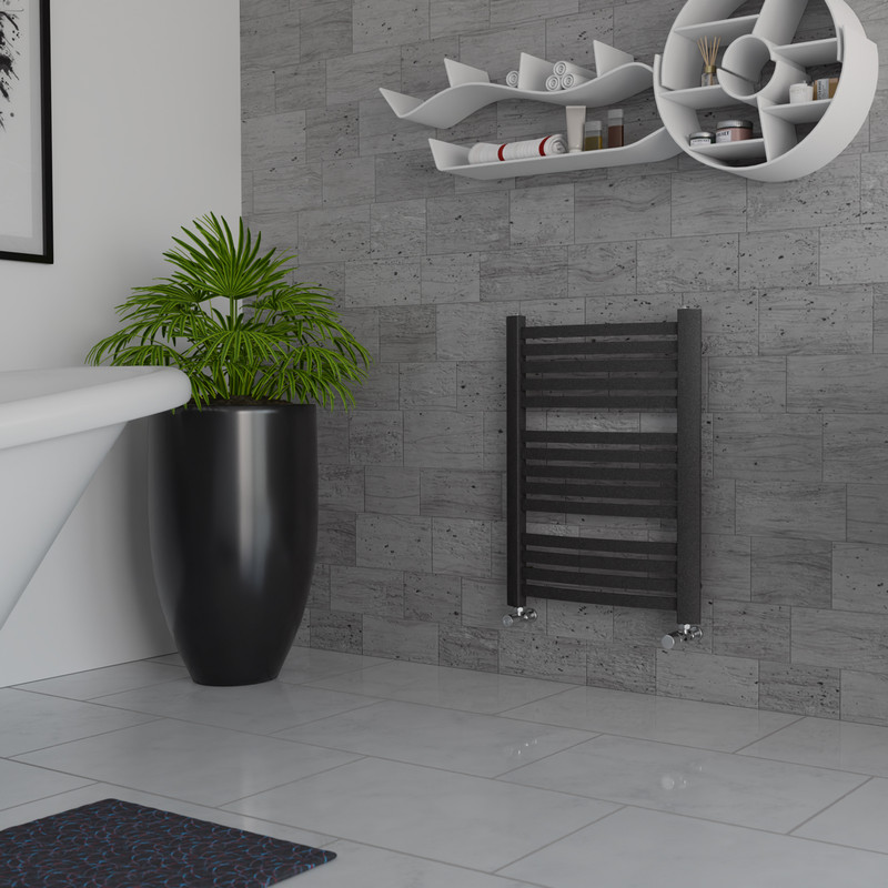 Ximax Windsor Designer Towel Radiator 765 x 480mm 1096Btu Anthracite