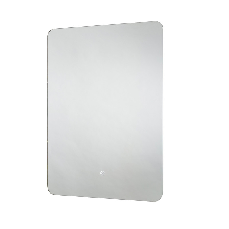 Sensio Reagan LED Backlit Bathroom Mirror With Shaver Socket CCT 800 x 600mm