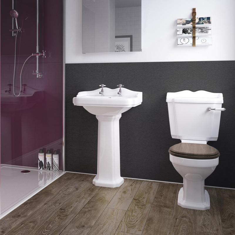 Mermaid Composite Metro Tile Horizontal Shower Wall Panel Brushed Black 1220mm x 2440mm