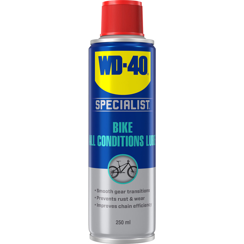 WD-40 Bike All Conditions Lubricant 250ml