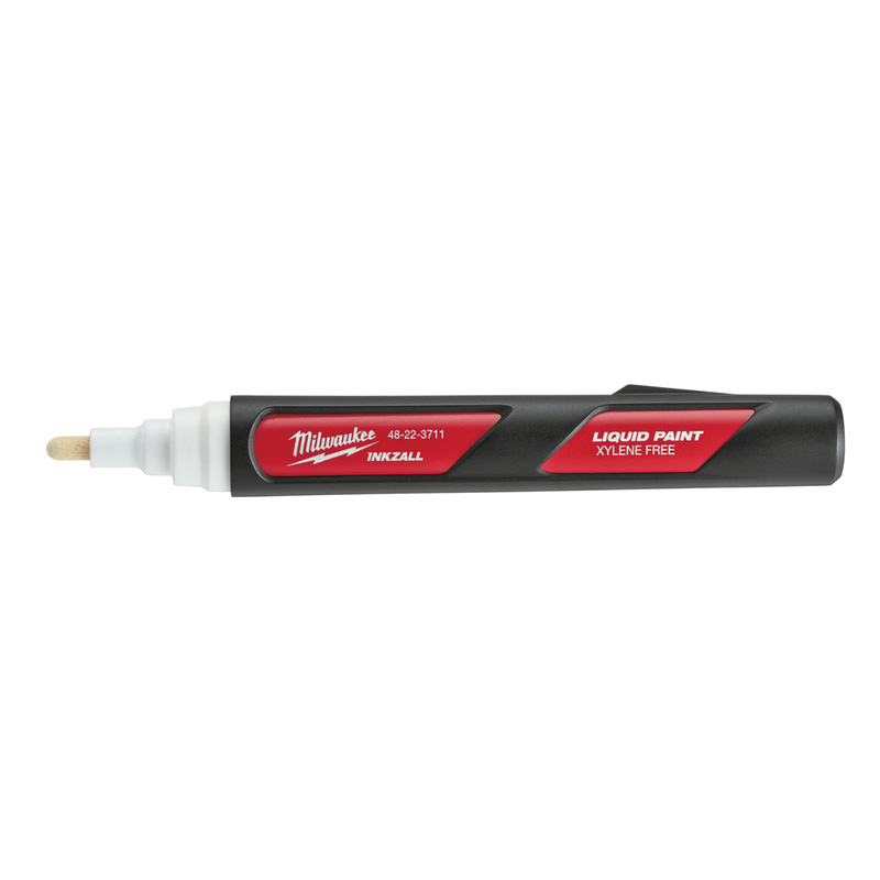 Milwaukee Inkzall Liquid Paint Marker White