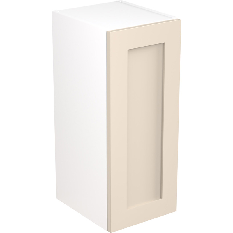 Kitchen Kit Ready Made Shaker Kitchen Cabinet Wall Unit Ultra Matt Cashmere 300mm