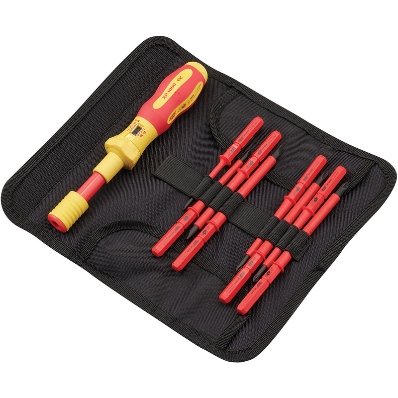 Draper XP1000 VDE Interchangeable Torque Screwdriver Set