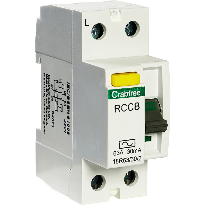 Crabtree Loadstar Incomer Device 63A 30mA RCD