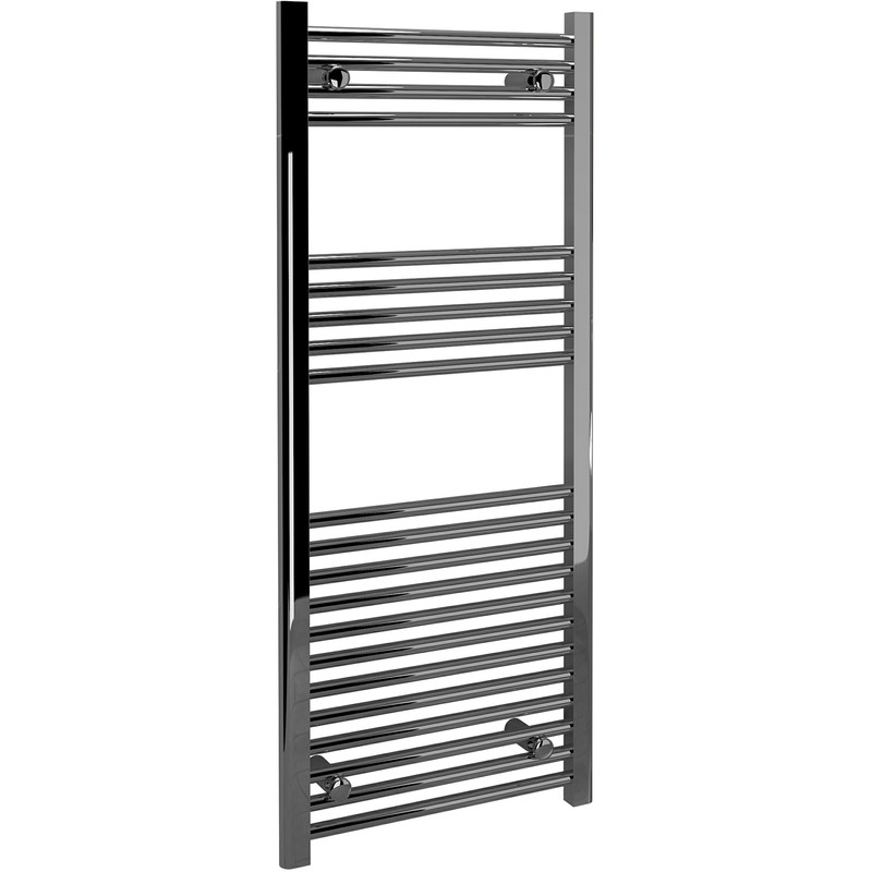 Kudox Chrome Flat Ladder Towel Radiator 1200 x 500mm 1160Btu