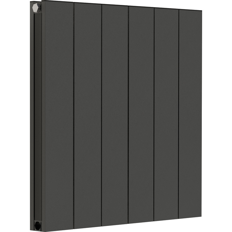 Towelrads Ascot Single Panel Designer Radiator Anthracite 600 x 612mm