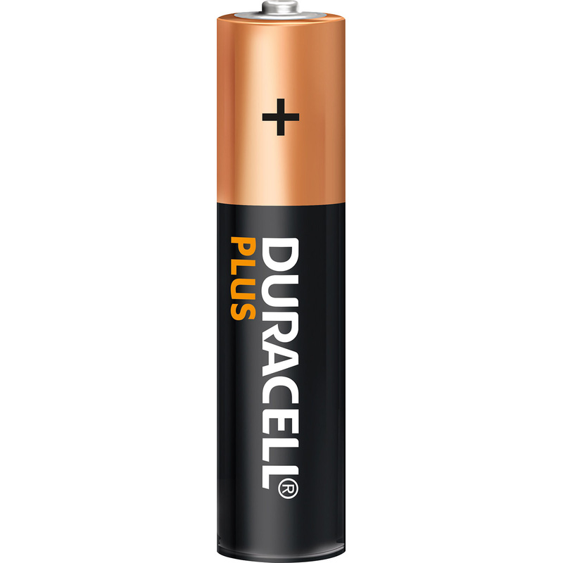 Duracell +100% Plus Power Batteries AAA