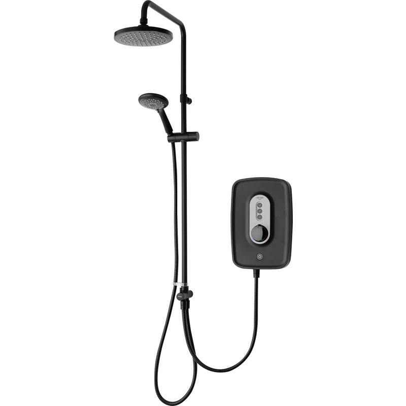 Triton Asta DuElec Electric Shower Black 9.5kW