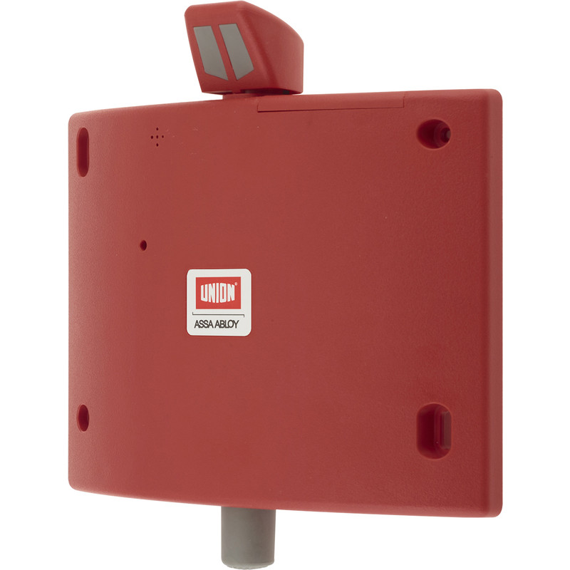Union DoorSense J-8755A Acoustic Release Hold-Open Unit Red