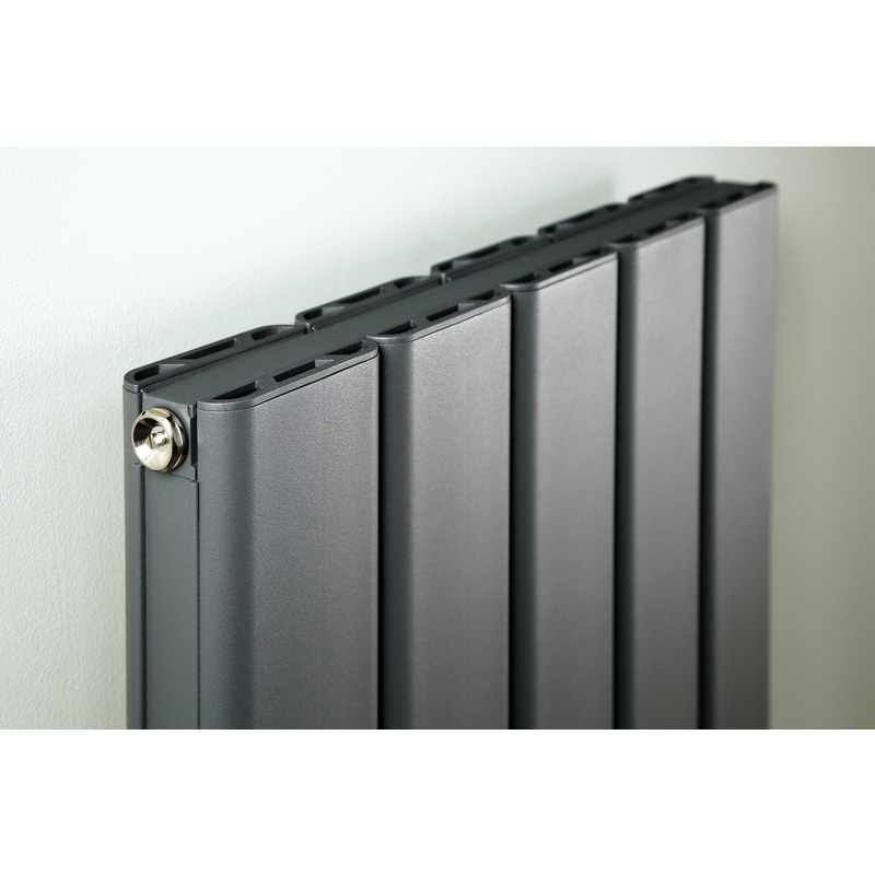 Towelrads Berkshire Double  Panel Designer Radiator Anthracite 1800 x 510mm