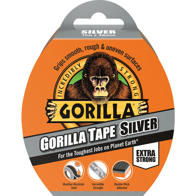 Gorilla Tape Silver 48mm x 11m