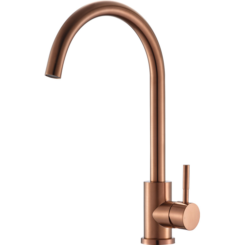 Reginox Taravo Mono Mixer Kitchen Tap Copper