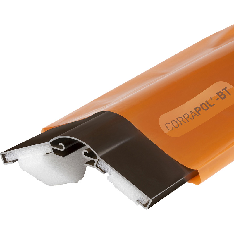Corrapol-BT Aluminium Ridge Bar Set Brown 6m