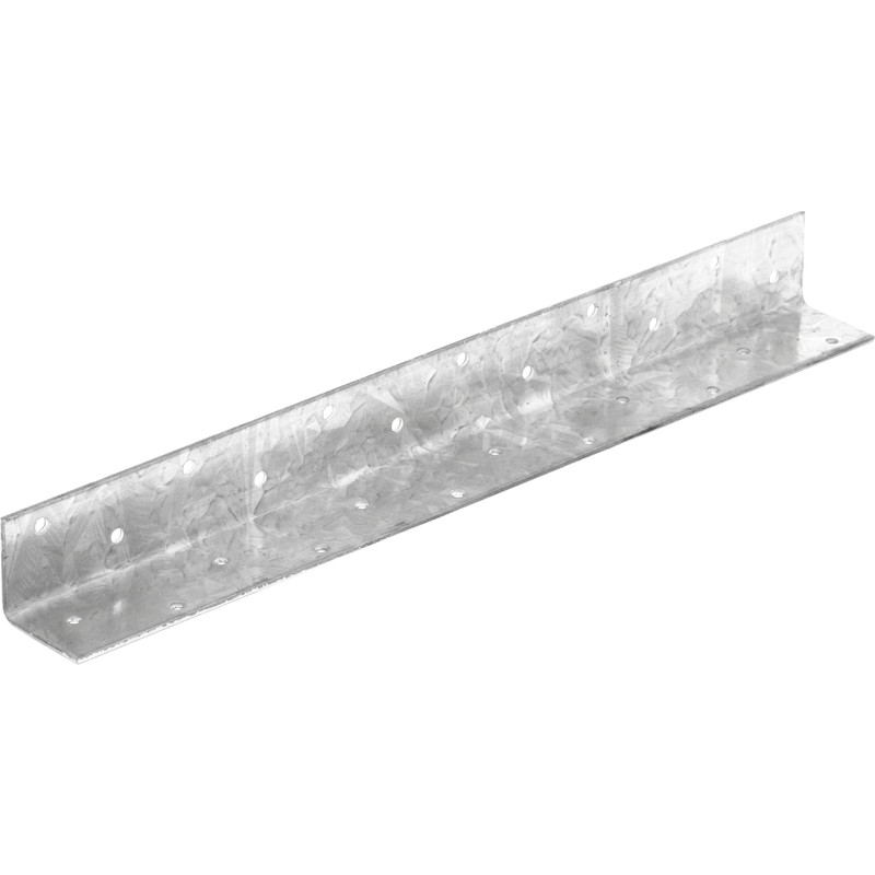 Galvanised Holding Down Angle Plate 300 x 32 x 32mm