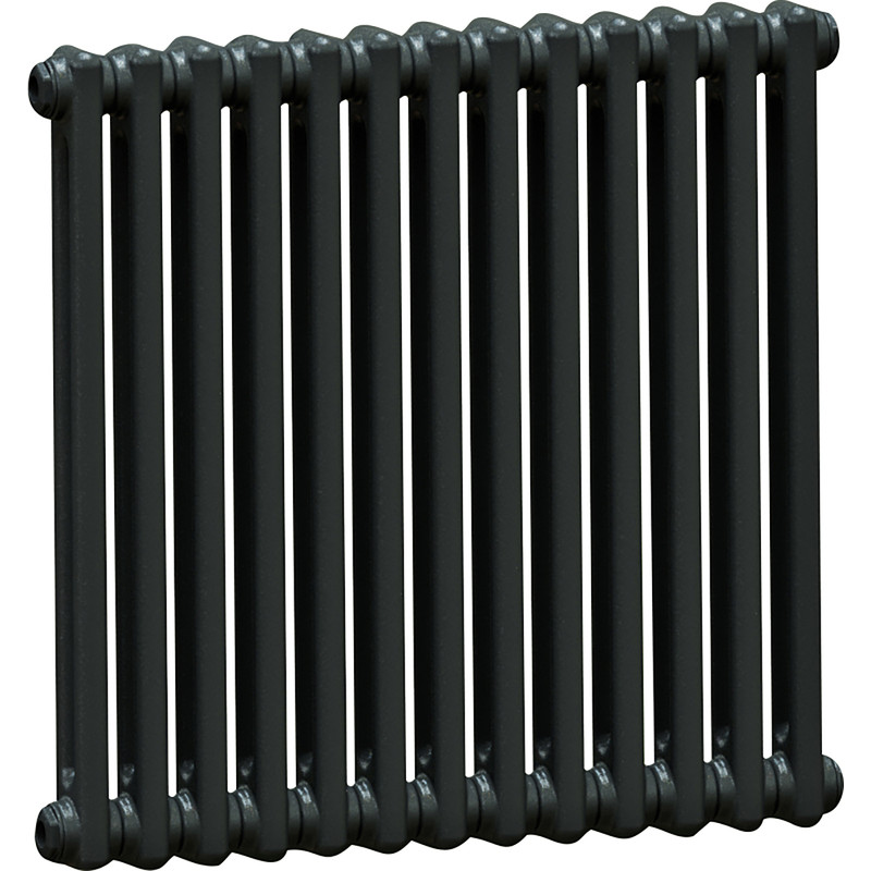 Arlberg Classic 2 Column Volcanic Radiator 600 x 628mm 2009Btu
