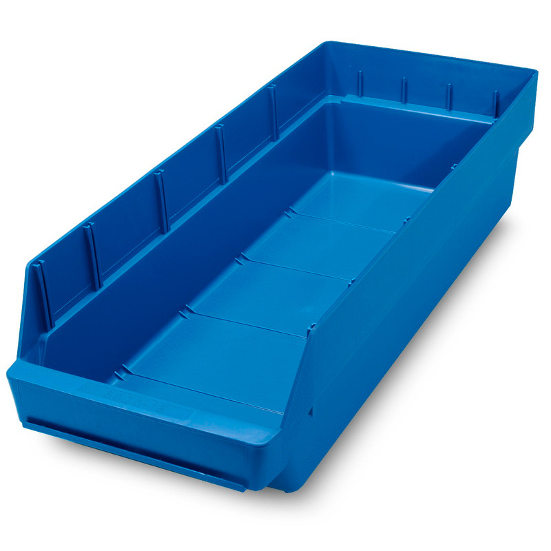 Blue Shelf Bin 600 x 240 x 150mm