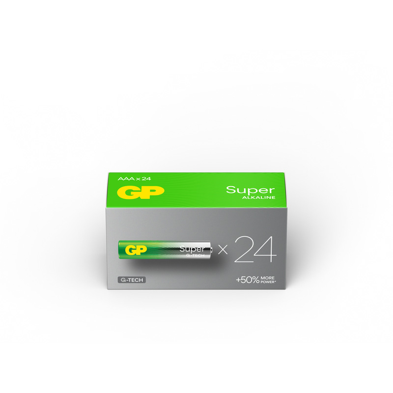 GP Super 24 Alkaline Batteries AAA