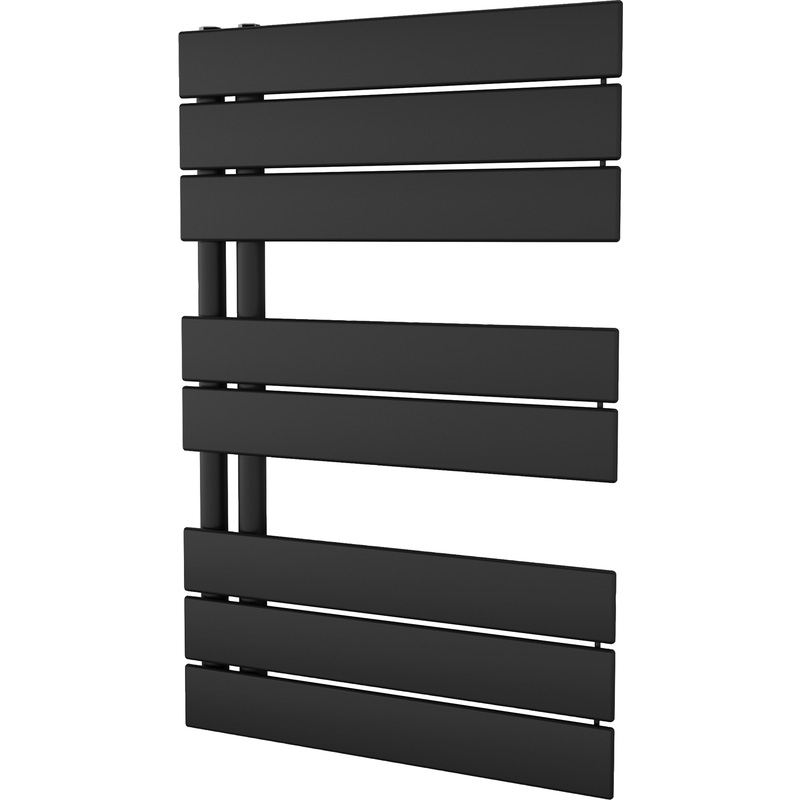 Ximax Oxford Open Panel Towel Radiator 745 x 500mm 1270Btu Black