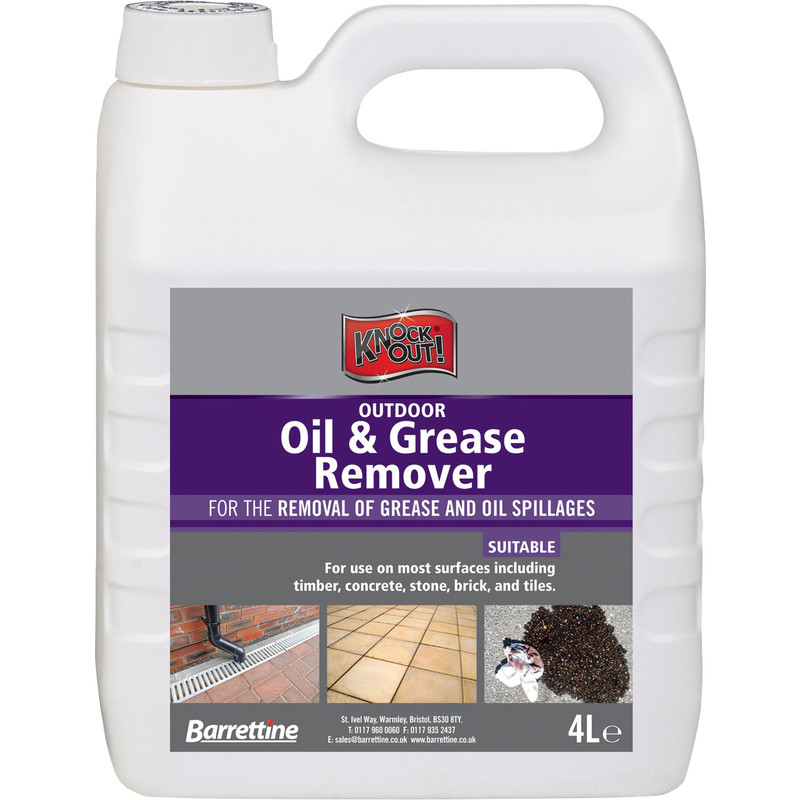 Outdoor Oil and Grease Remover 4L