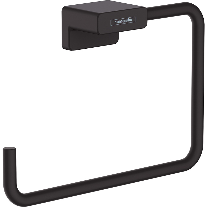Hansgrohe AddStoris Towel Ring Matt Black